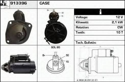 EDR 913396 - Стартер autodnr.net