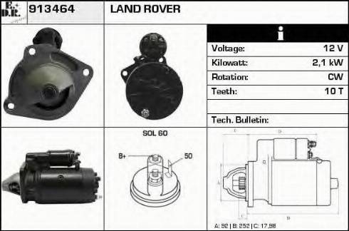 EDR 913464 - Стартер autodnr.net