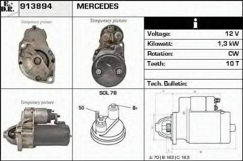 EDR 913894 - Стартер autodnr.net