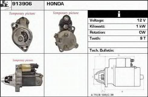 EDR 913906 - Стартер autodnr.net