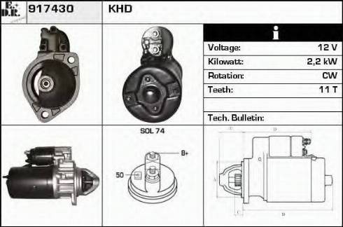 EDR 917430 - Стартер autodnr.net