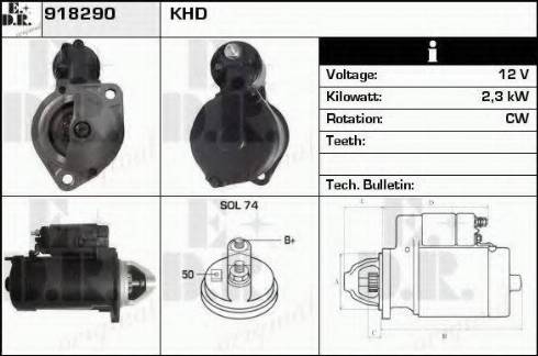 EDR 918290 - Стартер autodnr.net