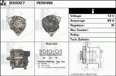 EDR 930027 - Генератор autocars.com.ua