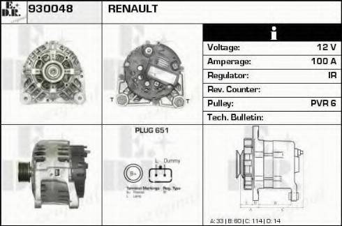 EDR 930048 - Генератор autodnr.net