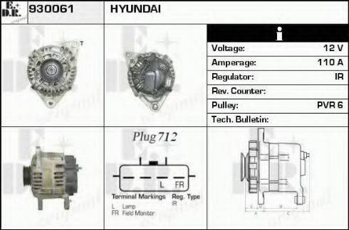 EDR 930061 - Генератор autodnr.net