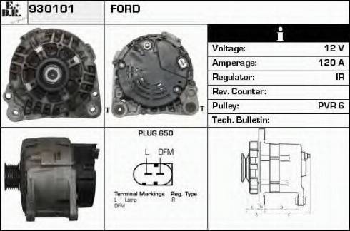 EDR 930101 - Генератор autocars.com.ua