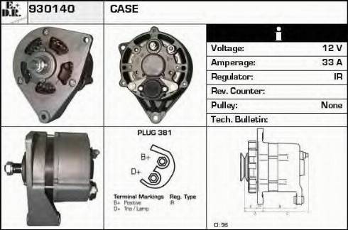 EDR 930140 - Генератор autocars.com.ua