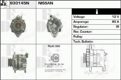 EDR 930145N - Генератор autocars.com.ua