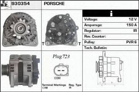 EDR 930354 - Генератор autocars.com.ua