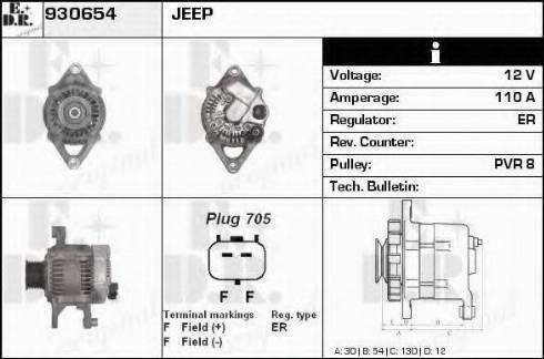 EDR 930654 - Генератор autodnr.net