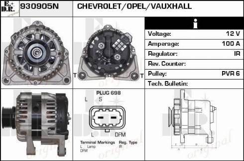 EDR 930905N - Генератор autodnr.net