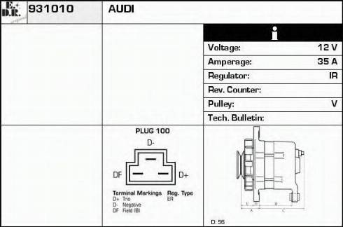 EDR 931010 - Генератор autodnr.net