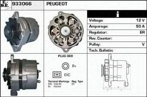 EDR 933066 - Генератор avtokuzovplus.com.ua