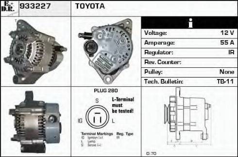 EDR 933227 - Генератор autocars.com.ua