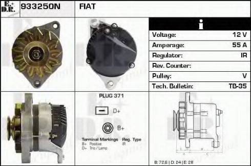 EDR 933250N - Генератор autocars.com.ua