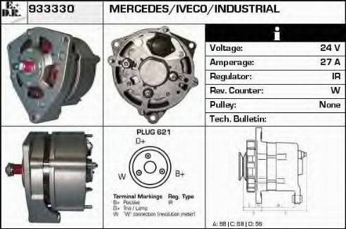 EDR 933330 - Генератор autocars.com.ua