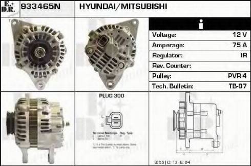 EDR 933465N - Генератор autocars.com.ua