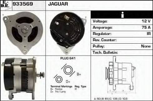 EDR 933569 - Генератор autocars.com.ua