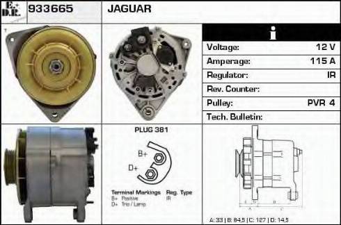 EDR 933665 - Генератор autocars.com.ua