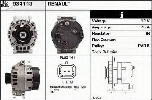 EDR 934113 - Генератор autodnr.net