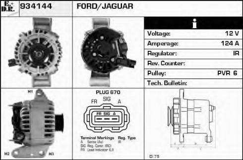 EDR 934144 - Генератор autocars.com.ua