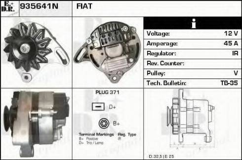 EDR 935641N - Генератор autocars.com.ua