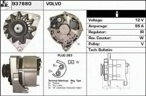 EDR 937880 - Генератор autocars.com.ua