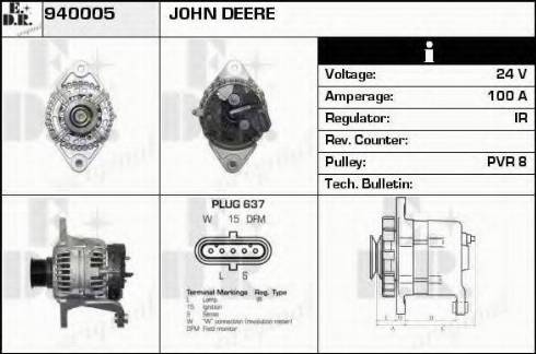 EDR 940005 - Генератор autocars.com.ua