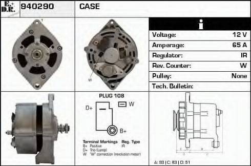 EDR 940290 - Генератор autocars.com.ua