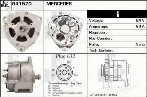 EDR 941570 - Генератор autocars.com.ua