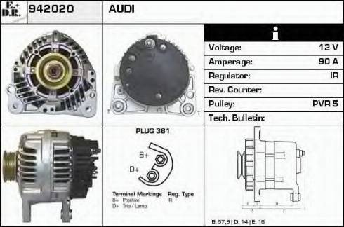 EDR 942020 - Генератор avtokuzovplus.com.ua