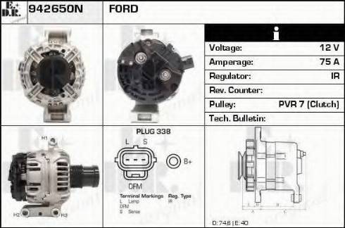 EDR 942650N - Генератор autocars.com.ua