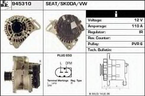 EDR 945310 - Генератор autodnr.net