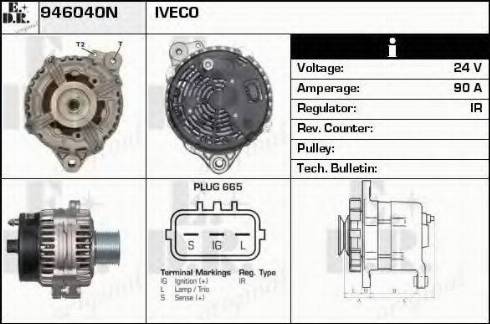 EDR 946040N - Генератор autodnr.net