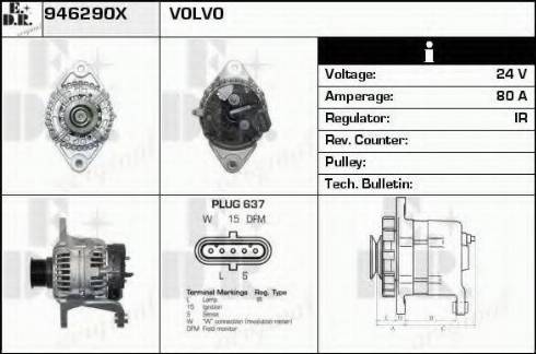 EDR 946290X - Генератор autocars.com.ua