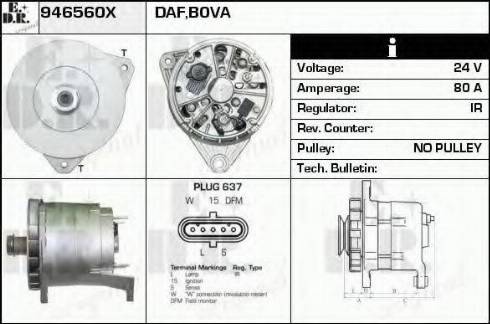 EDR 946560X - Генератор autocars.com.ua