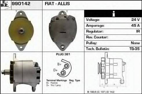 EDR 990142 - Генератор autodnr.net