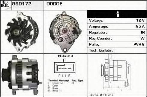 EDR 990172 - Генератор autodnr.net