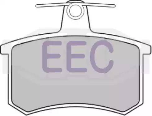 EEC BRP0371 - Тормозные колодки, дисковые, комплект autodnr.net
