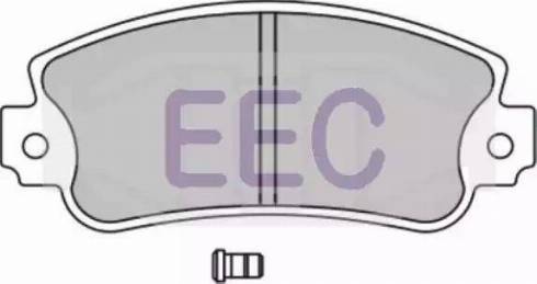 EEC BRP0417 - Тормозные колодки, дисковые, комплект autodnr.net