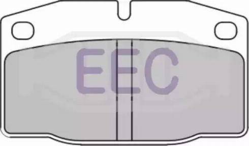 EEC BRP0428 - Гальмівні колодки, дискові гальма autocars.com.ua