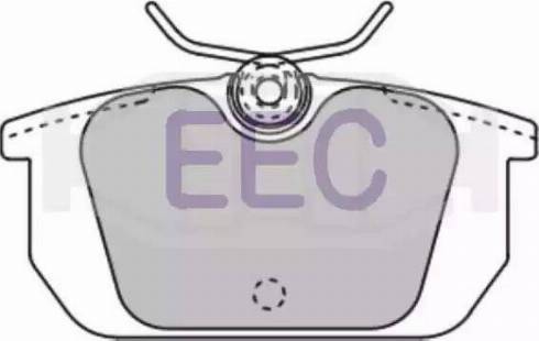EEC BRP0524 - Тормозные колодки, дисковые, комплект autodnr.net