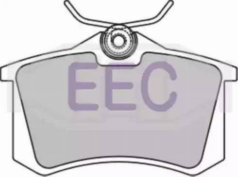 EEC BRP1020 - Тормозные колодки, дисковые, комплект autodnr.net