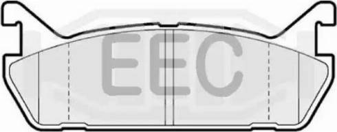 EEC BRP0683 - Гальмівні колодки, дискові гальма autocars.com.ua