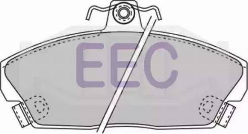 EEC BRP0689 - Тормозные колодки, дисковые, комплект autodnr.net