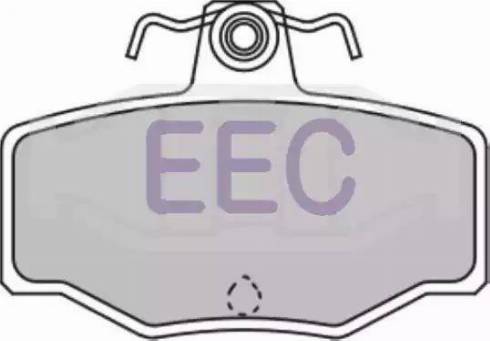 EEC BRP0693 - Гальмівні колодки, дискові гальма autocars.com.ua