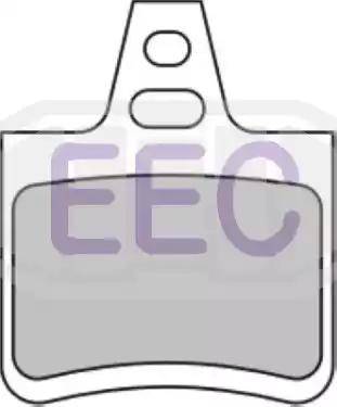 EEC BRP0770 - Гальмівні колодки, дискові гальма autocars.com.ua