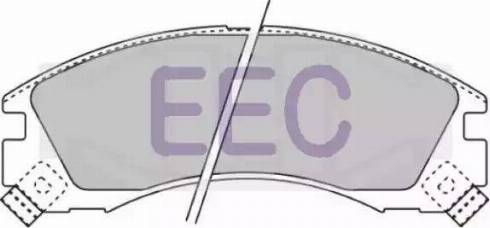 EEC BRP0781 - Тормозные колодки, дисковые, комплект autodnr.net