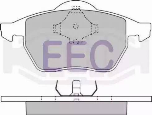 EEC BRP0875 - Тормозные колодки, дисковые, комплект autodnr.net