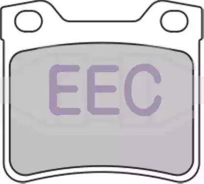 EEC BRP0906 - Гальмівні колодки, дискові гальма autocars.com.ua